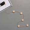 Acrylic Handmade Women's Small Flash Diamond Invisible Flower Braided Hair Plate Hair Bangs Ponytail Bb Clip