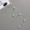 Acrylic Handmade Women's Small Flash Diamond Invisible Flower Braided Hair Plate Hair Bangs Ponytail Bb Clip