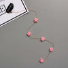Acrylic Handmade Women's Small Flash Diamond Invisible Flower Braided Hair Plate Hair Bangs Ponytail Bb Clip