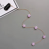 Acrylic Handmade Women's Small Flash Diamond Invisible Flower Braided Hair Plate Hair Bangs Ponytail Bb Clip