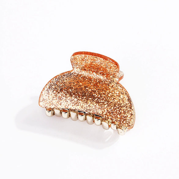 Acrylic Handmade Women's Solid Color Hair Clip