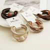 Acrylic Handmade Women's Threedimensional Simple Hair Tie Set