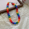 Acrylic Heart Shaped Love Necklace