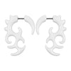 Acrylic Hiphop Earrings With Love Water Drops Bells Heart Pattern And Polishing Treatment