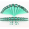 Acrylic Hiphop Geometric Ear Expander Earrings Piercing Jewelry Set