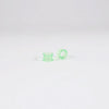 Acrylic Hollow Ear Expander Hip Hop Style Waist Drum Pattern Piercing Auricle Earrings