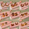 Acrylic Leopard Print Heart And Drop Shape Painted Women's Earrings Retro Style