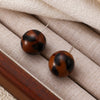 Acrylic Leopard Print Heart And Drop Shape Painted Women's Earrings Retro Style