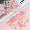 Acrylic Loose Beads For Jewelry Accessories Handmade Cartoon Style Peach Heart Shape