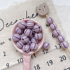 Acrylic Loose Beads Heart Star Shaped Colorful Striped Diy Handmade Mobile Phone Chain Accessories