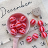 Acrylic Loose Beads Heart Star Shaped Colorful Striped Diy Handmade Mobile Phone Chain Accessories