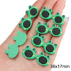 Acrylic Love Round Jewelry Accessories Handmade Diy Earrings Bracelet Pendant