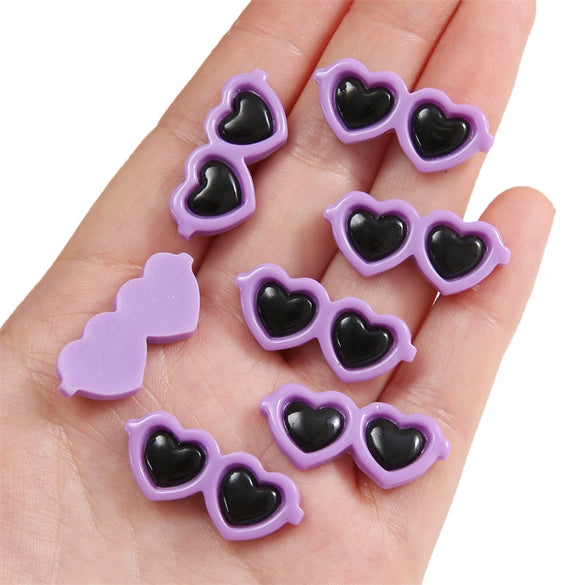 Acrylic Love Round Jewelry Accessories Handmade Diy Earrings Bracelet Pendant
