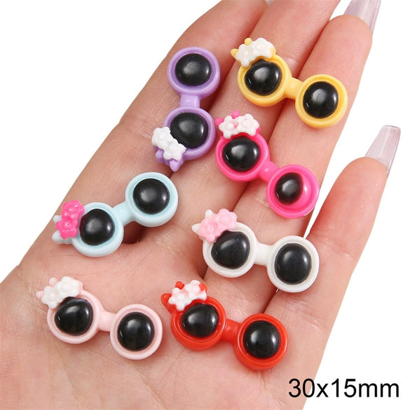 Acrylic Love Round Jewelry Accessories Handmade Diy Earrings Bracelet Pendant
