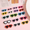Acrylic Love Round Jewelry Accessories Handmade Diy Earrings Bracelet Pendant