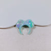 Acrylic Macaron Straight Hole Bow Headband Beaded Loose Beads Resin Accessories Spacer Beads Mobile Phone Chain