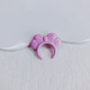 Acrylic Macaron Straight Hole Bow Headband Beaded Loose Beads Resin Accessories Spacer Beads Mobile Phone Chain