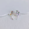 Acrylic Macaron Straight Hole Bow Headband Beaded Loose Beads Resin Accessories Spacer Beads Mobile Phone Chain