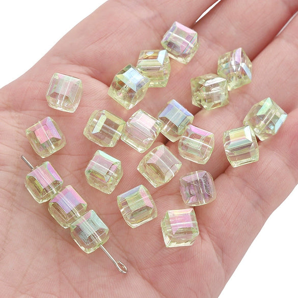 Acrylic Magic Square Beads For Diy Handmade Bracelet Necklace Accessories