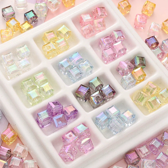 Acrylic Magic Square Beads For Diy Handmade Bracelet Necklace Accessories