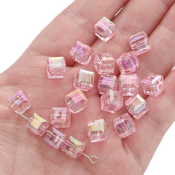 Acrylic Magic Square Beads For Diy Handmade Bracelet Necklace Accessories