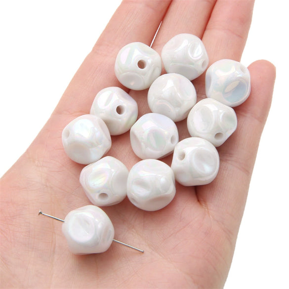 Acrylic Plated Fig Beads Handmade Necklace Bracelet Clothing Accessories