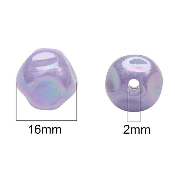 Acrylic Plated Fig Beads Handmade Necklace Bracelet Clothing Accessories