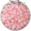 Acrylic Round Beads Handmade Diy Beaded Bracelet Material Accessories With Cracked Twocolor Design Highend Feel