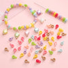 Acrylic Round Beads Handmade Jewelry Material For Earrings And Necklace