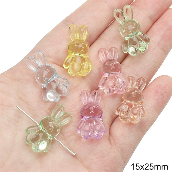 Acrylic Simple Style Fivepointed Star And Round Beads Diy Hair Ornament Accessories