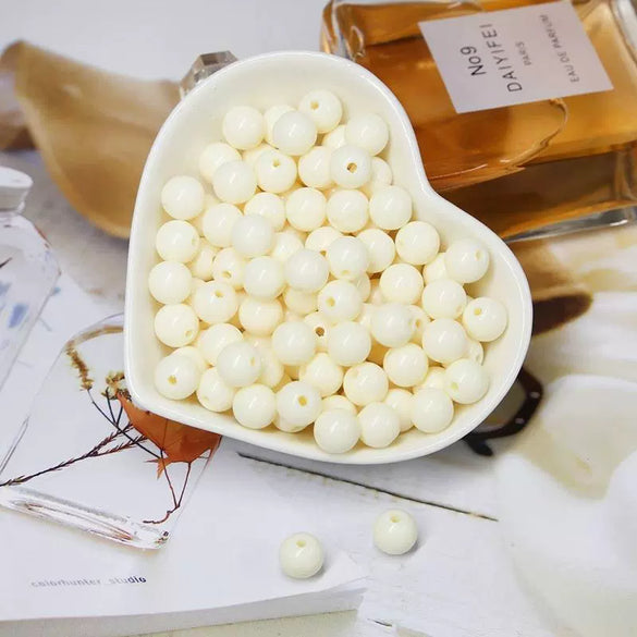 Acrylic Solid Beads Handmade Mobile Phone Chain Necklace Accessories