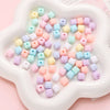 Acrylic Solid Color Square Loose Beads For Handmade Diy Bracelet And Mobile Phone Chain Accessories