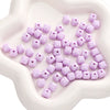 Acrylic Solid Color Square Loose Beads For Handmade Diy Bracelet And Mobile Phone Chain Accessories