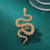 Adjustable Snake Design Alloy Bracelet With Electroplating For Men And Women