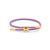 Adjustable Stainless Steel Wire Rope Bracelet With 3D Hard Gold Electroplated Letters Numbers Text Pattern Waterproof Titanium Steel