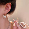 Allmatch Alloy Butterfly Insect Style Electroplating Women's Earrings
