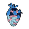 Allmatch Alloy Heartshaped Ocean Series Cartoon Cute Brooch Jewelry With Electroplating