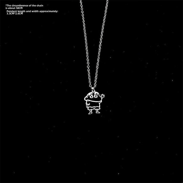 Allmatch Dollar Symbol Pendant Couple Necklace For Students Alloy Material With Electroplating Featuring Animal And Zodiac Patterns