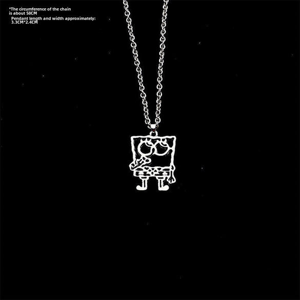 Allmatch Dollar Symbol Pendant Couple Necklace For Students Alloy Material With Electroplating Featuring Animal And Zodiac Patterns