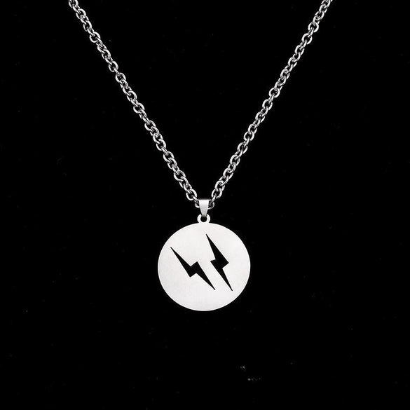 Allmatch Dollar Symbol Pendant Couple Necklace For Students Alloy Material With Electroplating Featuring Animal And Zodiac Patterns