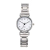 Allmatch Quartz Watch Alloy Case Steel Strip Strap Stainless Steel Clasp Round Dial Small Fresh Style