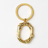 Alloy Alphabet Letter Keychain Pendant Creative Fashion Key Ring And Bag Charm Accessory Gift