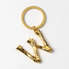 Alloy Alphabet Letter Keychain Pendant Creative Fashion Key Ring And Bag Charm Accessory Gift