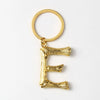 Alloy Alphabet Letter Keychain Pendant Creative Fashion Key Ring And Bag Charm Accessory Gift