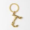Alloy Alphabet Letter Keychain Pendant Creative Fashion Key Ring And Bag Charm Accessory Gift
