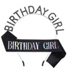 Alloy And Cloth Birthday Crown Hairband And Shoulder Belt Semimanual Semimechanical Process