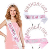 Alloy And Cloth Birthday Crown Hairband And Shoulder Belt Semimanual Semimechanical Process