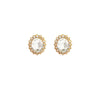 Alloy And 925 Silver Geometric Pigeon Egg Heart Earrings For Women Electroplated