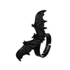 Alloy Animal Bat Butterfly Gothic Dark Fashion Punk Female Ring With Electroplating