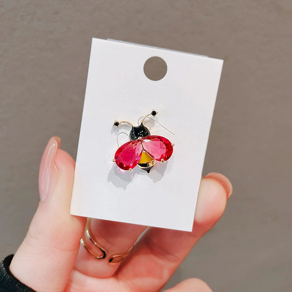 Alloy Animal Bee Brooch Electroplating Women's Highend Niche Design Suit Pin Accessories